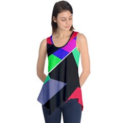 Abstract Fish Sleeveless Tunic