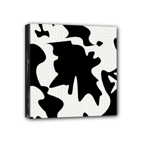 Black And White Elegant Design Mini Canvas 4  X 4 