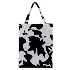 Black And White Elegant Design Classic Tote Bag