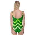 Green waves Camisole Leotard  View2