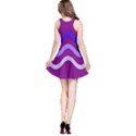 Purple Waves Reversible Sleeveless Dress View2