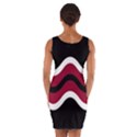 Decorative waves Wrap Front Bodycon Dress View2