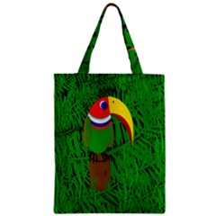 Toucan Zipper Classic Tote Bag