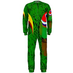 Toucan Onepiece Jumpsuit (men)  by Valentinaart