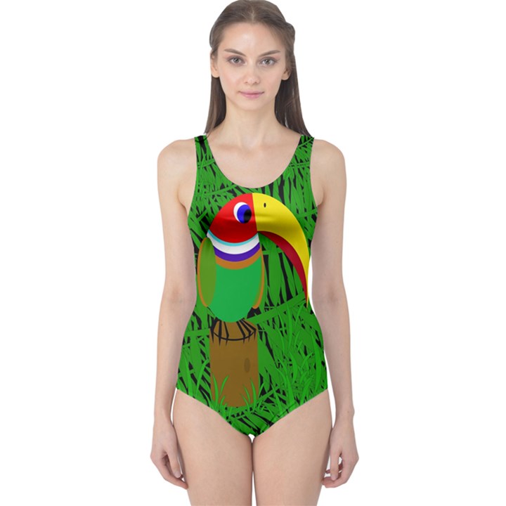 Toucan One Piece Swimsuit