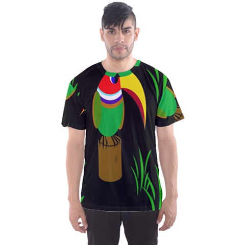 Toucan Men s Sport Mesh Tee by Valentinaart