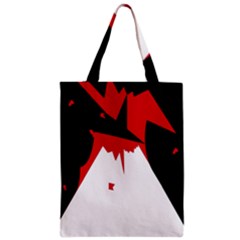 Volcano  Zipper Classic Tote Bag