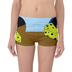 Cheese  Reversible Boyleg Bikini Bottoms