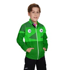 Green Monster Fish Wind Breaker (kids) by Valentinaart