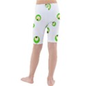 Green eyes Kid s Mid Length Swim Shorts View2