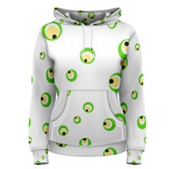 Green Eyes Women s Pullover Hoodie