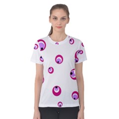 Purple Eyes Women s Cotton Tee