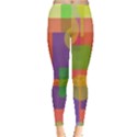 Colorful geometrical design Leggings  View1