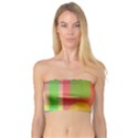 Colorful geometrical design Bandeau Top View1