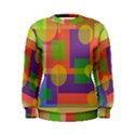 Colorful geometrical design Women s Sweatshirt View1