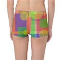 Colorful geometrical design Boyleg Bikini Bottoms View2