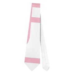 Pink Elegant Design Neckties (one Side)  by Valentinaart