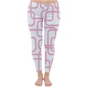 Pink elegant design Winter Leggings  View1