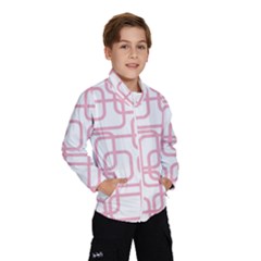 Pink Elegant Design Wind Breaker (kids)