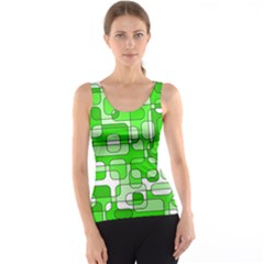 Green Decorative Abstraction  Tank Top