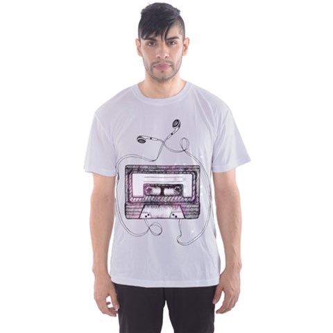 Music Keeps Me Going Men s Sport Mesh Tee by Contest2490841