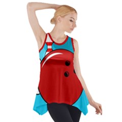 Bowling  Side Drop Tank Tunic