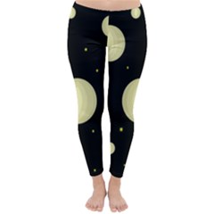 Lanterns Winter Leggings  by Valentinaart