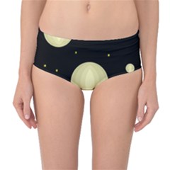 Lanterns Mid-waist Bikini Bottoms