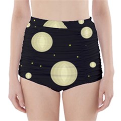 Lanterns High-waisted Bikini Bottoms