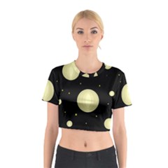 Lanterns Cotton Crop Top by Valentinaart