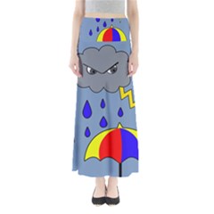 Rainy Day Maxi Skirts by Valentinaart