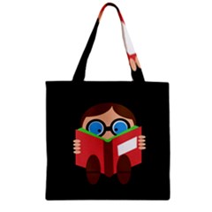 Brainiac  Zipper Grocery Tote Bag