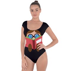 Brainiac  Short Sleeve Leotard 