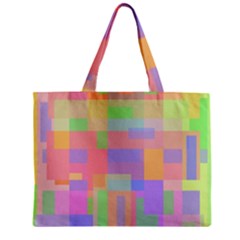 Pastel Decorative Design Zipper Mini Tote Bag by Valentinaart