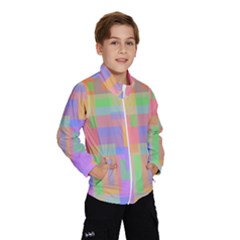 Pastel Decorative Design Wind Breaker (kids)