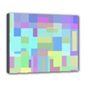 Pastel geometrical desing Deluxe Canvas 20  x 16   View1