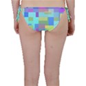 Pastel geometrical desing Bikini Bottom View2