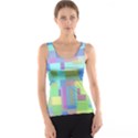 Pastel geometrical desing Tank Top View1