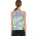 Pastel geometrical desing Tank Top View2