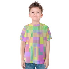 Pastel Colorful Design Kid s Cotton Tee