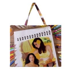 13654176 10209772215964592 4375173679575027886 N Zipper Large Tote Bag