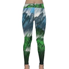 Bluegreen Yoga Leggings