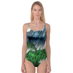 Bluegreen Camisole Leotard 