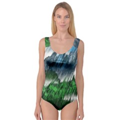 Bluegreen Princess Tank Leotard 