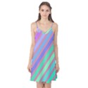 Pastel colorful lines Camis Nightgown View1