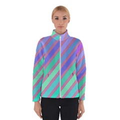 Pastel Colorful Lines Winterwear by Valentinaart