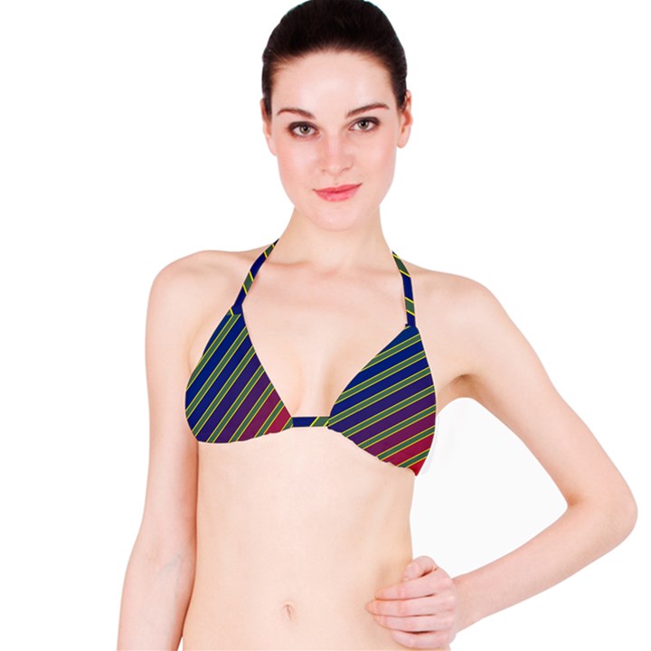 Decorative lines Bikini Top