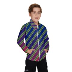 Decorative Lines Wind Breaker (kids)