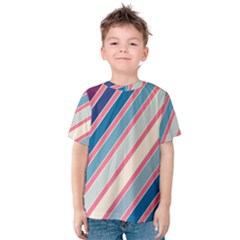 Colorful Lines Kid s Cotton Tee