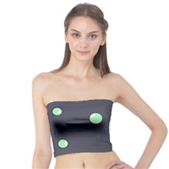 Green Bubbles Tube Top